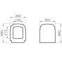 Vitra S20 Soft Close Toilet Seat And Cover 177-003-009