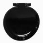 Wirquin Celmac SSO11 BLACK Sonata Seat with Plastic Seat Hinges