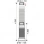 WIRQUIN Expandable toilet pipe with lips 712300000