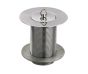 Wirquin long/solid sink waste 1 1/2in Chrome Plated  WSS30WC
