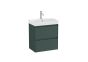 Roca  Victoria Maxi 500Mm Base Unit With 2 Draw Gls W Z856R25100