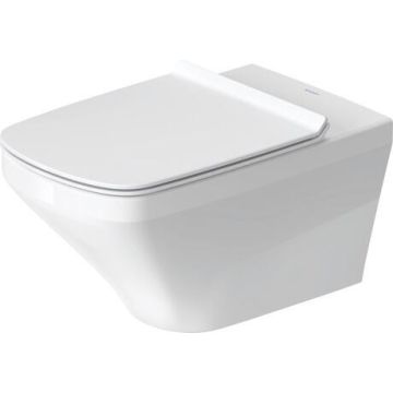 Duravit Durastyle Elongated Soft Close Toilet Seat & Cover White 0060590000