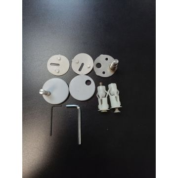 Porcelanosa / Noken Hotels seat hinges kit  100084067 / N356330432 Hinges only