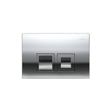 Geberit 115.135.21.5 Delta25 Dual Flush Plate Gloss Chrome