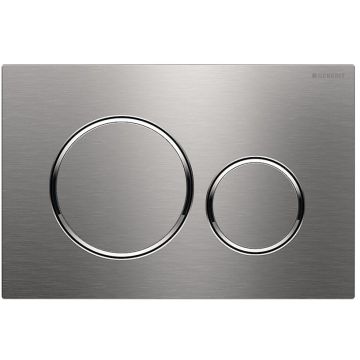 Geberit Sigma20 flush plate for dual flush, round new
