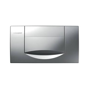 Geberit 115222461 cover plate 200F satin gloss chrome
