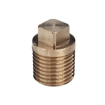 Viega Rotguss Stopfen 1/2" 266646 red brass stopper 
