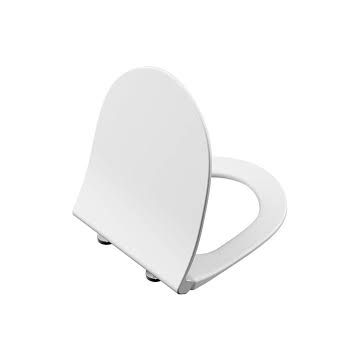 Vitra Sento Slim Toilet Seat  Soft Close  Matte White 120-001-009