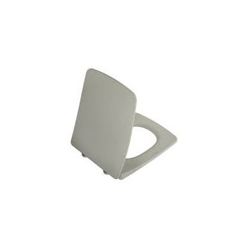 Vitra Metropole Slim Toilet Seat  Soft Close  Easily Removable  Matte Beige 122-020R009