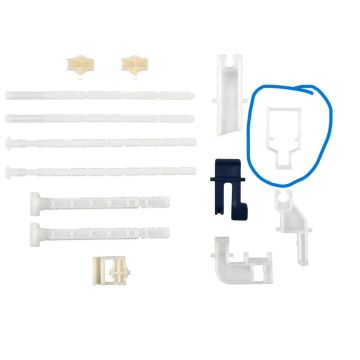 SCHWAB ASSEMBLY KIT FOR FLUSHING PLATES - OLD MODELS GALA, VIVA, RIVA, RIVA DUO, TARGA, ONDA, LINE, RIVA MINI, RIVA DUO MINI, POINT, POINT DUO 228582-5