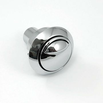 Geberit 238.501.21.1 Type 230/240 Dual Flush Push Actuation Button in a gloss chrome finish 