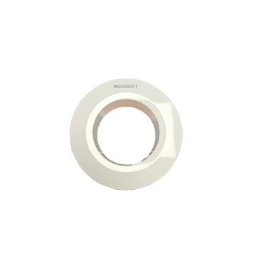 Geberit Type 01 concealed actuator collar - alpine white 242.961.11.1 / 242961111