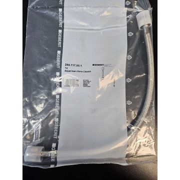 Geberit 244.117.00.1 Reinforced Braided Hose 3/8" for Geberit 244117001 AquaClean Mera Classic stand WC