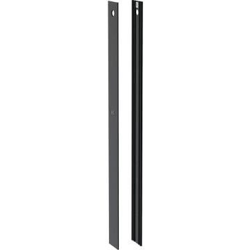 Geberit set side finish Monolith WC 101cm black chrome 244.940.00.1 / 244940001 Geberit set side finish Monolith WC 101cm black chrome 244.940.00.1 / 244940001