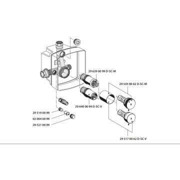 Schell 295450062D-SC-M 29 545 00 62 D-SC-M refers to the Schell Linus Basic D-SC-M Faucet Part, a replacement electronic module or component manufactured by Schell for their commercial pillar/basin mixer taps.

Schell 295450062D-SC-M Schell Linus Basic 