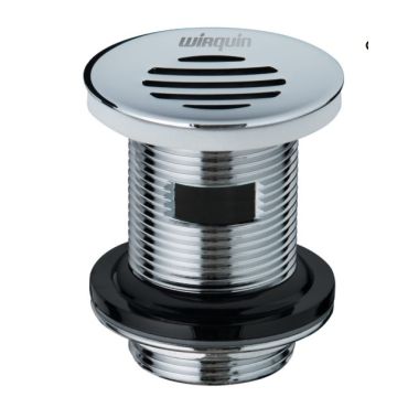 Wirquin Macdee Curved 1 1/4" Free Flow Waste - Slotted 30120607