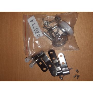 Vitra seat hinge fo Vitra Pluto / Vitra Topaz WITH STRAPS standard close toilet seat hinge pack 420714 