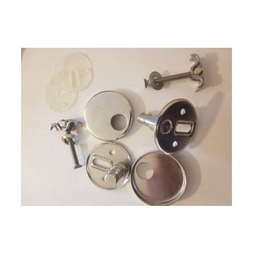 Vitra Chrome Toilet Seat Hinges 420732 / 8693405466902