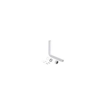 Replacement Grohe Adagio cistern flush pipe. 50mm OD at the cistern end down to 44mm OD at the pan 42462000