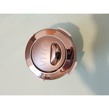 Vitra 429549YP1TE Double flush/Push button Chrome with VitrA logo 429549