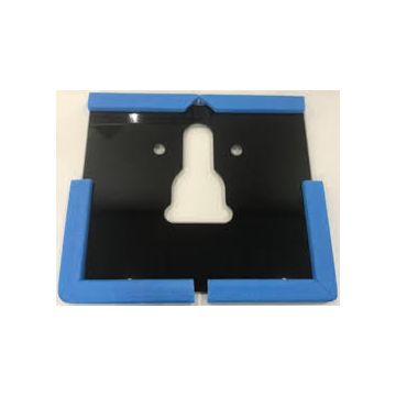 Vitra GLASS BOTTOM PLATE WALL HUNG 437254YP