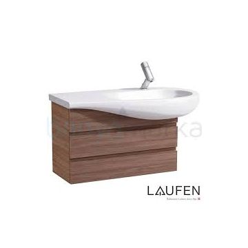 Laufen Alessi One Sink Cabinet  90 cm  Noce 4.2445.0.097.630.1
