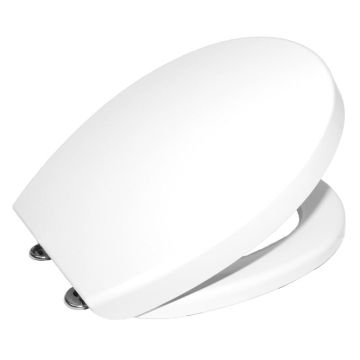 VALADARES 50254000 DURIUS Toilet Seat and Cover in White - Stylish Bathroom Upgrade