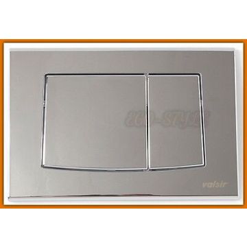 MECHANICAL ABS PLATE DOUBLE EXHAUST 245X165 POLISHED CHROME VALSIR VS0872535