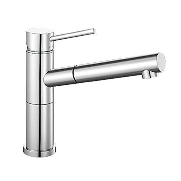 Blanco Alta-S Compact single lever mixer Brass Chrome 515122