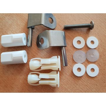 Gala Toilet seat Hinges for MARINA. METROPOL, SMART. LOA, EMMA, EMMA and SQUARE  5381300 
4011097505657