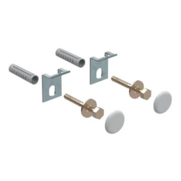 Geberit 551070000 Geberit fastening material for urinal, Kerafix chrome glossy