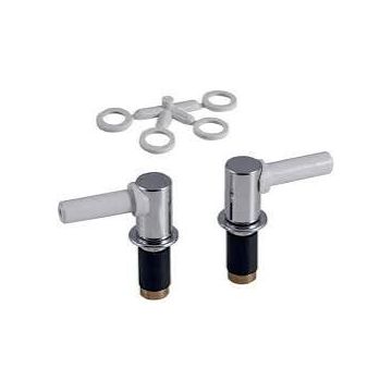 Keramag Cleo - Joly - Mango - Virto - Vitelle - Vivano 597110000 Seat Hinges Chrome