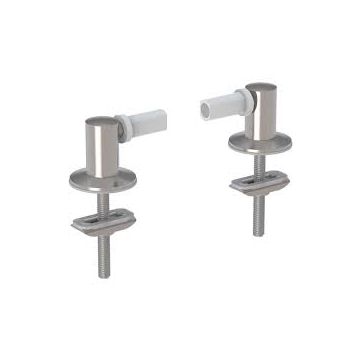 Keramag myday 598018000 Set of 2 hinges for toilet seat chrome H002