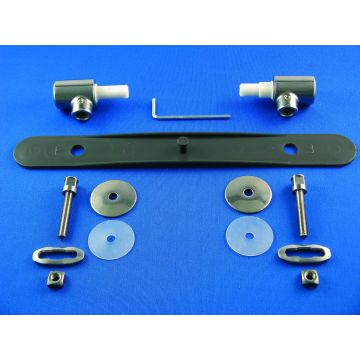 Keramag 4U - iCon - Renova Nr. 1 - Renova Nr. Plan 2  5981340001 set of hinges for toilet seat chrome 4022009291858