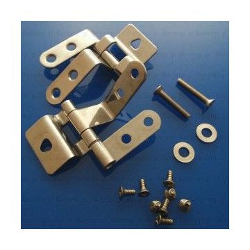 598180000 Keramag hinge kit Chrome to 59818 Cavelle toilet seat 59818000 