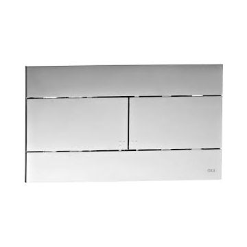 Ideal Standard Spares Slim Satin Chrome Mechanical Flushplate for In-wall system -VV659046