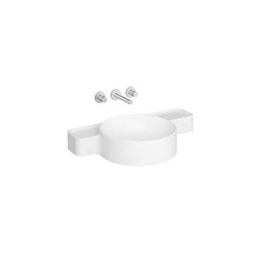 Vitra Voyage Narrow Sink with Shelf  70 cm 7227B403-0016