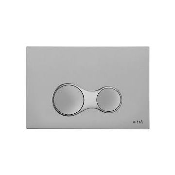 Vitra Sirius Control Panel  Matte Chrome-Glossy Chrome 740-0485