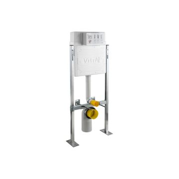 Vitra Concealed Cistern Standard Installation - Set For Wall-Hung Wc Pans Additional Height Adjustment To Locate Bottom Of Control Panel 88 To 98 cm From The Finished Floor 742-1750-01