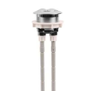 Fluidmaster PRO820UK 2" D/Flush Valve Push Button Mechanical Button and Rod For use with Fluidmaster 820074 & PRO820UK  800P-014-P20 