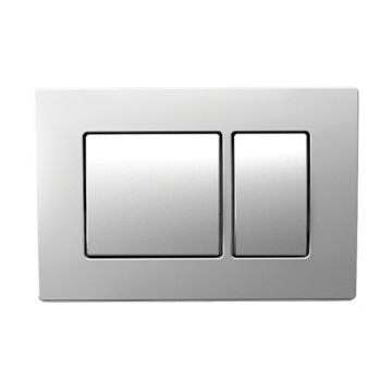 8200-0030, Fluidmaster T-Series Key Dual Flush ABS Plate Matt  Chrome Fluidmaster P43-0110-0240