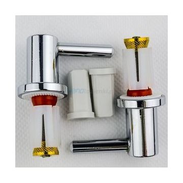 Sphinx 315 S8H70901A20 set of 2 chrome hinges Soft Close Toilet Seat 8711754381520