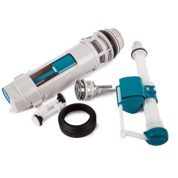 Original Flush valve and Cistern Pack set for WC toilet Kerra “Corner KR 61“; “Kleopatra 11inches tall 990000967