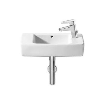 Roca  Hall wall-hung/on-countertop cloakroom basin 500 x 250mm  - 0 taphole A325883000