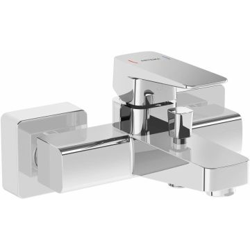 Vitra Artema Root Square Bathroom Faucet A42737 Vitra Root Square Bath Mixer - Chrome