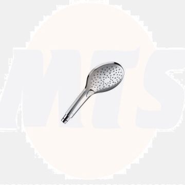 Roca  Plenum round shower handset - 3 functions - chrome A5B1111C00