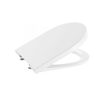 Roca Inspira ROUND - Soft-closing compact SUPRALIT seat and cover for toilet A80152C00B