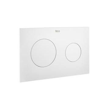 Roca  PL10 DUAL - Dual flush operating plate for concealed cistern Pl10 Dual Grey Lacquered A890089002 / 890089002