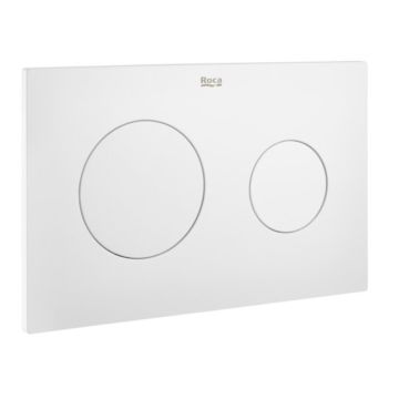 Roca  Pl10 Dual Flush plate White A890089000