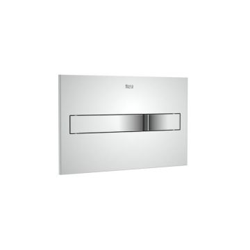 Roca PL2 Chrome Finish Flush Plate Flush Button A8900960W1 (250x160mm)